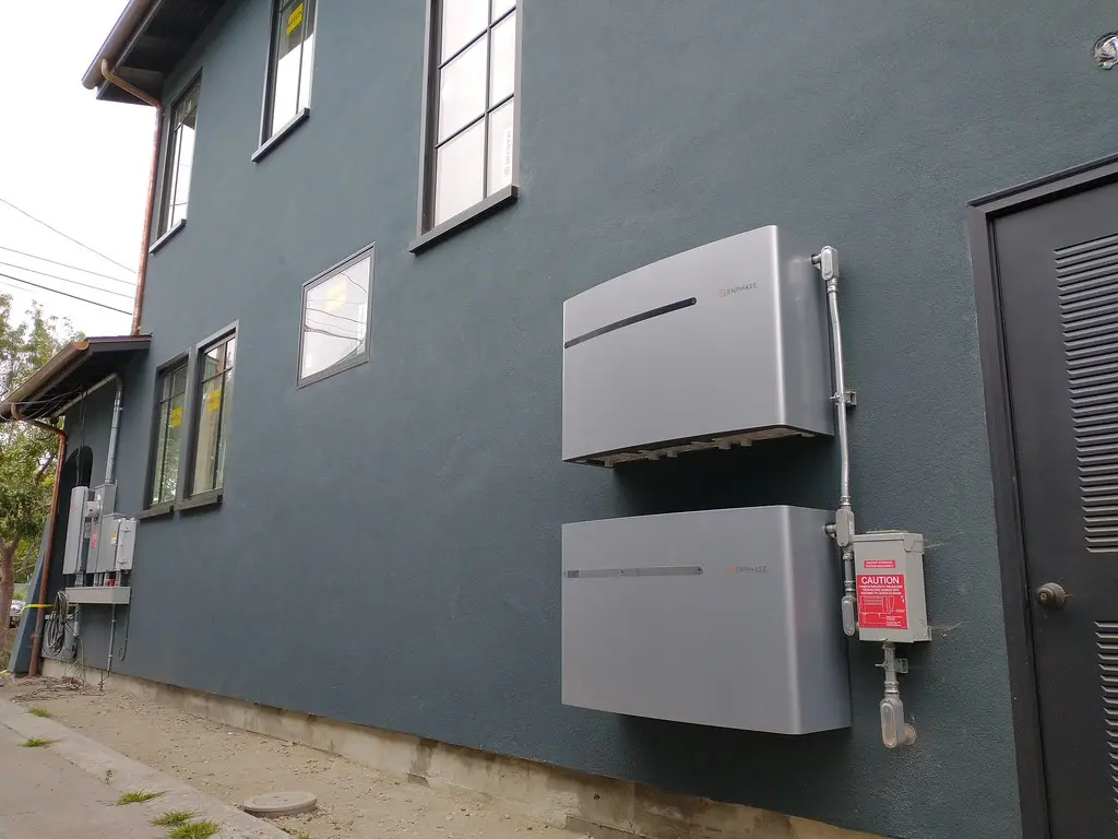 Enphase home battery installation
